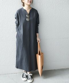 SHIPS / シップス ロング・マキシ丈ワンピース | SHIPS any: ラッセル スキッパー ロング ワンピース