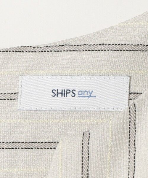 SHIPS for women / シップスウィメン サロペット・オールインワン | SHIPS any: カナパ ストライプ オールインワン〈ウォッシャブル〉 | 詳細5