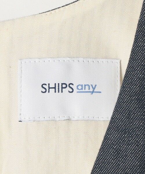 SHIPS for women / シップスウィメン ロング・マキシ丈ワンピース | SHIPS any: コットン マキシテント ワンピース〈ウォッシャブル〉 | 詳細18