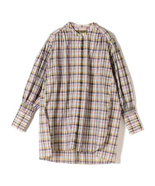 SHIPS for women / シップスウィメン シャツ・ブラウス | 【SHIPS別注】BENCH MARKING SHIRT:シアーボリュームシャツ | 詳細8