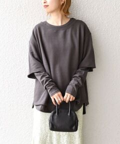 SHIPS / シップス カットソー | ウラケ×ロンTEE　コンビトップス◇