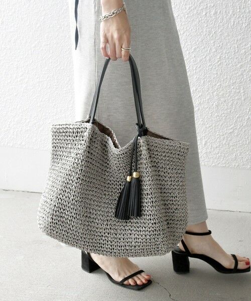 SHIPS / シップス トートバッグ | 《一部追加予約》【WEB限定】SHIPS any: コマアミ トート | 詳細5