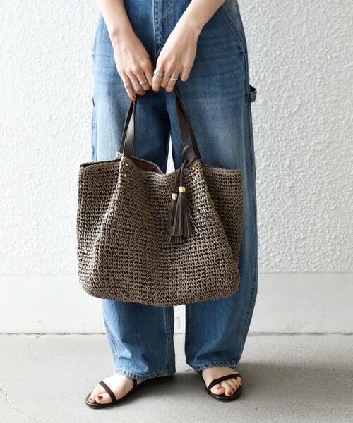 SHIPS / シップス トートバッグ | 《一部追加予約》【WEB限定】SHIPS any: コマアミ トート | 詳細27