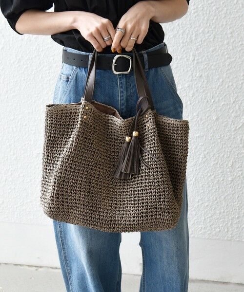 SHIPS / シップス トートバッグ | 《一部追加予約》【WEB限定】SHIPS any: コマアミ トート | 詳細28