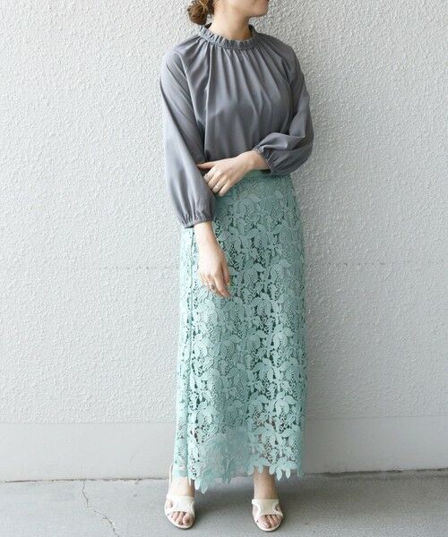セール Ships Any シアー フリル パフ ブラウス ウォッシャブル シャツ ブラウス Ships For Women シップスウィメン ファッション通販 タカシマヤファッションスクエア
