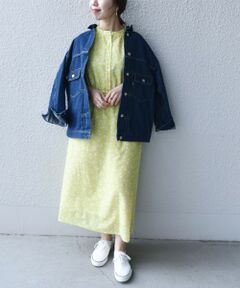 SHIPS / シップス ロング・マキシ丈ワンピース | SHIPS any:  SPRINTEX フラワー ドット ワンピース