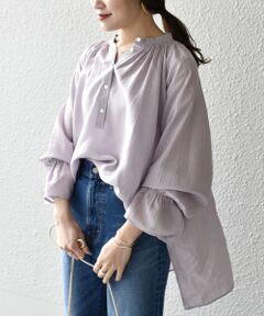 SHIPS / シップス シャツ・ブラウス | ファブリカ ギャザーブラウス