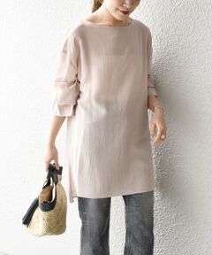 SHIPS / シップス シャツ・ブラウス | キュプラレーヨンチュニックブラウス