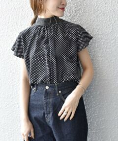 SHIPS / シップス シャツ・ブラウス | ドットボウタイ2WAYブラウス◇