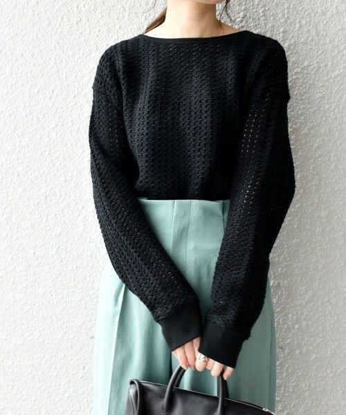 SHIPS / シップス カットソー | メッシュビッグプルオーバー | 詳細14
