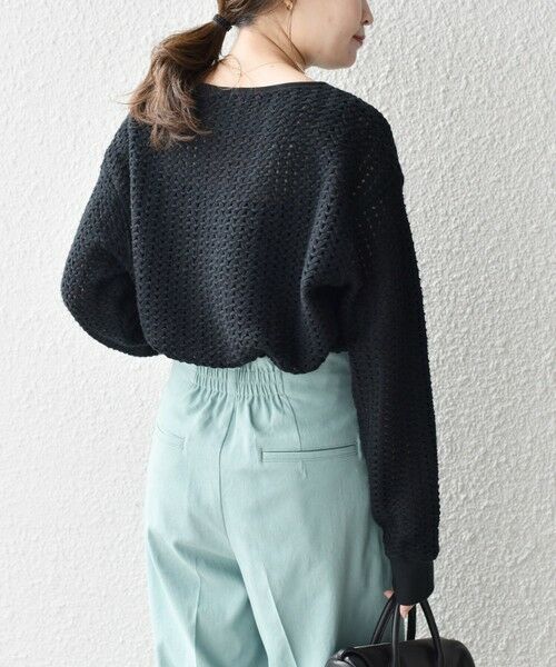 SHIPS / シップス カットソー | メッシュビッグプルオーバー | 詳細15