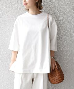 SHIPS / シップス カットソー | 〈抗菌防臭 / UVカット / 接触冷感〉オーバーサイズTEE