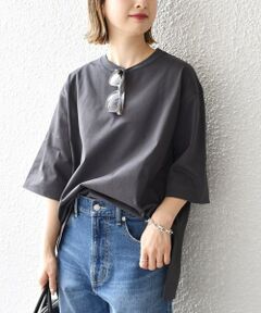 SHIPS / シップス カットソー | 〈抗菌防臭 / UVカット / 接触冷感〉オーバーサイズTEE