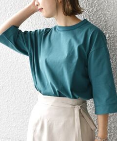 SHIPS / シップス カットソー | 〈抗菌防臭 / UVカット / 接触冷感〉オーバーサイズTEE