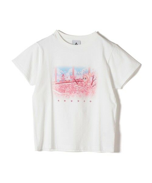 SHIPS for women / シップスウィメン Tシャツ | meyoco プリントクルーネックTEE◇ | 詳細1