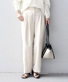 SHIPS / シップス その他パンツ | ホワイトリネンライクストレートパンツ