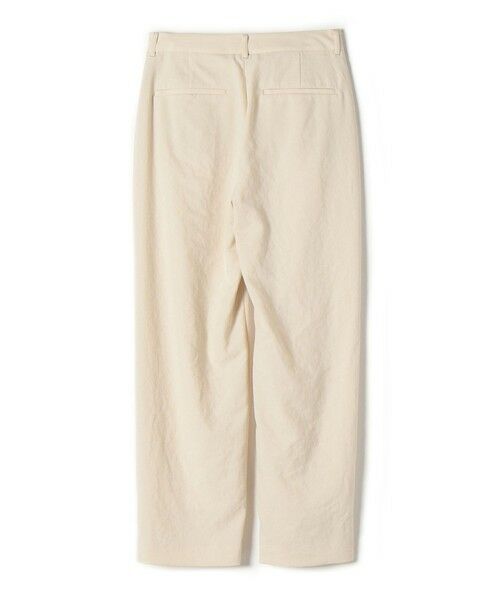 SHIPS / シップス その他パンツ | ホワイトリネンライクストレートパンツ | 詳細1