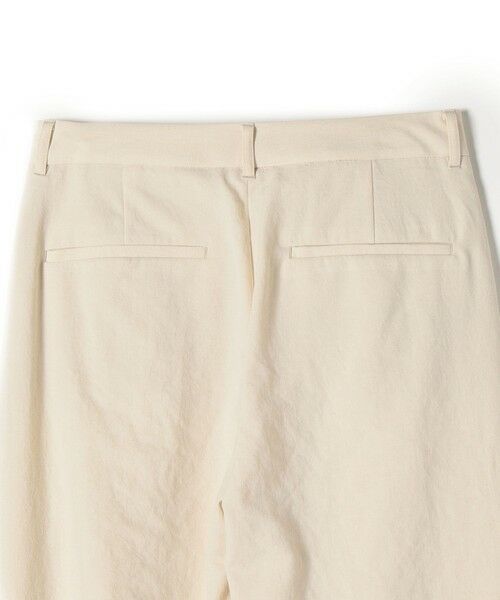 SHIPS / シップス その他パンツ | ホワイトリネンライクストレートパンツ | 詳細3