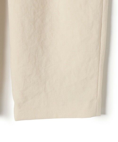 SHIPS / シップス その他パンツ | ホワイトリネンライクストレートパンツ | 詳細4