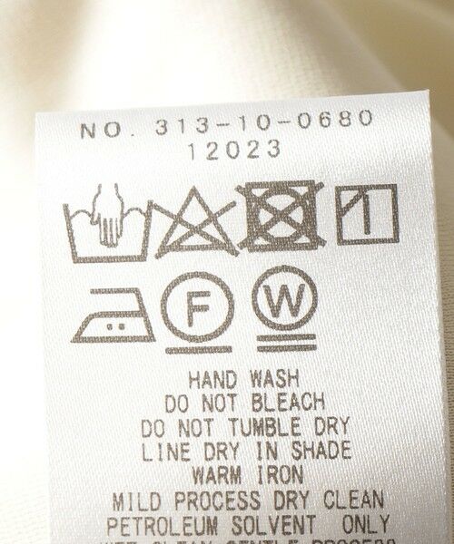 SHIPS / シップス その他パンツ | ホワイトリネンライクストレートパンツ | 詳細6