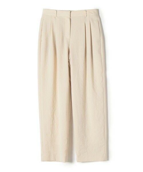 SHIPS / シップス その他パンツ | ホワイトリネンライクストレートパンツ | 詳細7