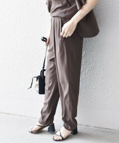 SHIPS / シップス その他パンツ | サテンテーパードパンツ◇