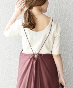 SHIPS / シップス ロング・マキシ丈ワンピース | リバーシブルキャミワンピース◇