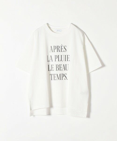 SHIPS for women / シップスウィメン Tシャツ | SHIPS any: PROVERB ロゴTEE | 詳細1