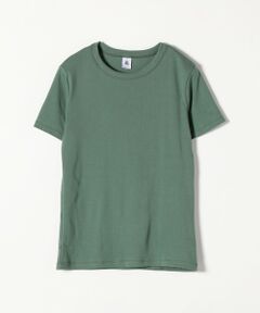 PETIT BATEAU：ショートスリーブコットン Tシャツ