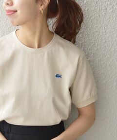 【SHIPS any別注】LACOSTE: PIQUE クルーネック Tシャツ