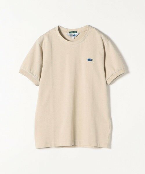 SHIPS for women / シップスウィメン カットソー | 【SHIPS any別注】LACOSTE: PIQUE クルーネック Tシャツ | 詳細1