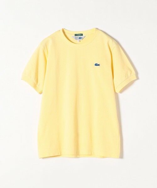 SHIPS for women / シップスウィメン カットソー | 【SHIPS any別注】LACOSTE: PIQUE クルーネック Tシャツ | 詳細8