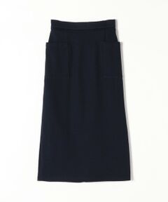 SHIPS / シップス ロング・マキシ丈スカート | SHIPS any: リブ ポケット スカート