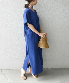 SHIPS / シップス ロング・マキシ丈ワンピース | SHIPS any: USAコットン ポケット ワンピース