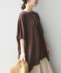 SHIPS / シップス ニット・セーター | SHIPS any: リネン ミックス スクエア プルオーバー