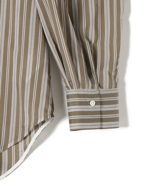 SHIPS / シップス シャツ・ブラウス | ストライプバックボタンスリットブラウス | 詳細4