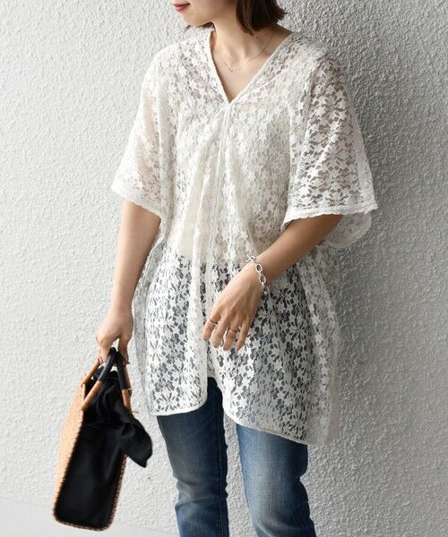 送料混み※pheeta レースtunic-