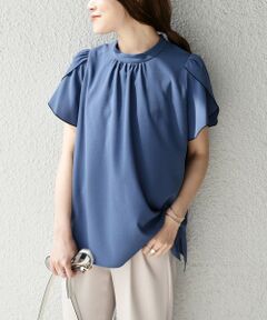 SHIPS / シップス シャツ・ブラウス | 【WEB限定】〈手洗い可能〉ジョーゼットスリーブメロウブラウス◇