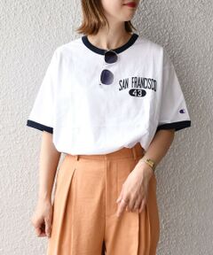 【SHIPS別注】Champion:リンガーロゴTEE