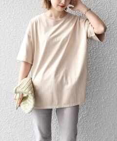 SHIPS / シップス カットソー | *オーガニックコットンニュアンスカラーTEE