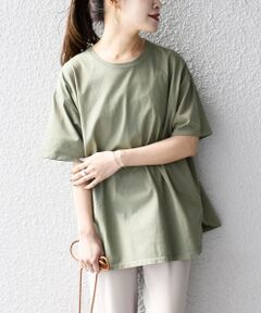 SHIPS / シップス カットソー | *オーガニックコットンニュアンスカラーTEE