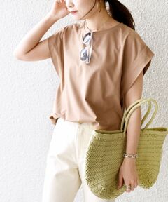 SHIPS / シップス カットソー | ショルダータックプルオーバー◇