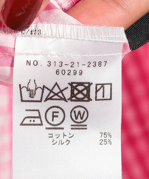 SHIPS for women / シップスウィメン ミニ・ひざ丈スカート | Primary Navy Label:コットンシルクサイドポケットスカート | 詳細11