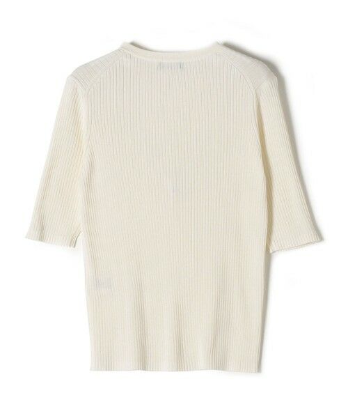 SHIPS / シップス ニット・セーター | コットンシルク ヘンリーネックリブトップス | 詳細5