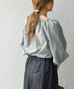 SHIPS / シップス シャツ・ブラウス | SHIPS any: サッカー バルーン　ボリュームスリーブ ブラウス〈ウォッシャブル〉