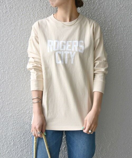 SHIPS for women / シップスウィメン Tシャツ | 【SHIPS any別注】THE KNiTS: カレッジ ロングスリーブ TEE | 詳細14