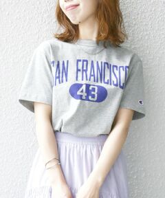 Champion:ショートスリーブ ロゴTシャツ