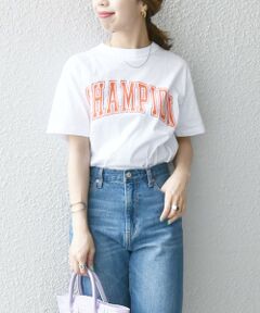 Champion:CHAMPION ロゴ ショートスリーブTシャツ