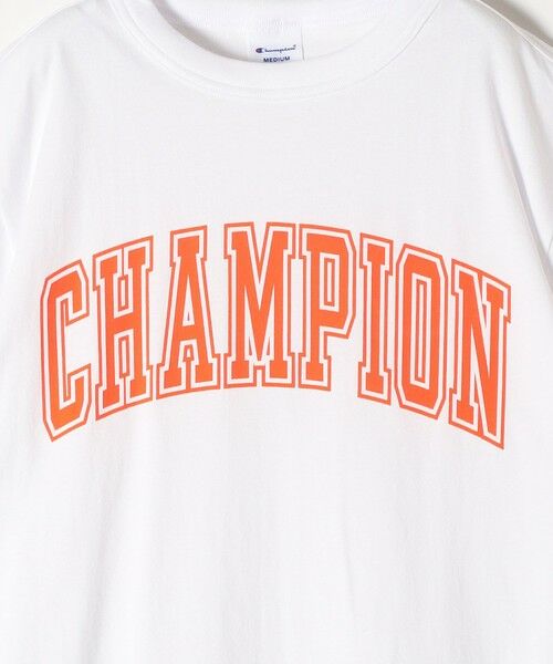 SHIPS for women / シップスウィメン Tシャツ | Champion:CHAMPION ロゴ ショートスリーブTシャツ | 詳細2