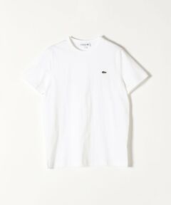 LACOSTE：コットン ベーシックTシャツ